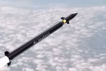 Hệ thống tên lửa đánh chặn đạn siêu thanh, có tên gọi là "Sky Sonic". Ảnh video Rafael.