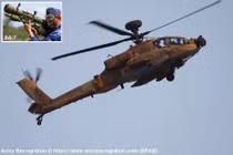 Hamas sử dụng tên lửa phòng không di động tấn công trực thăng Apache của quân đội Israel (Ảnh: Army Recognition)