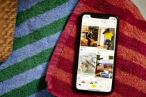 Ứng dụng Lemon8 trên điện thoại thông minh. Ảnh:Bloomberg