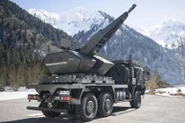 Hệ thống phòng không Skynex mới của Rheinmetall. Ảnh Rheinmetall