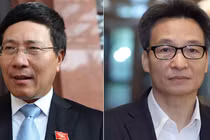 Ông Phạm Bình Minh và ông Vũ Đức Đam.