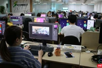 Khu vực studio sản xuất thim hoạt hình Wolfoo tại Sconnect.