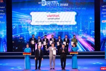 Tổng công ty CP Công trình Viettel được vinh danh là doanh nghiệp chuyển đổi số xuất sắc tại Lễ trao Giải thưởng Chuyển đổi số Việt Nam 2022.