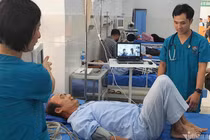 Bệnh nhân N. hồi phục sau cơn đột quỵ 