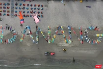 Biển Đà Nẵng trong mùa du lịch Giỗ tổ Hùng Vương và 30/4-1/5 năm 2023