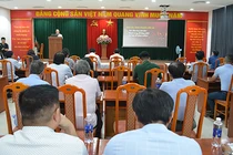 Quang cảnh hội nghị tập huấn công tác báo chí năm 2023 với chuyên đề: “Chuyển đổi số báo chí trong tình hình mới”. (ảnh danang.gov.vn)