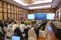 Quang cảnh hội thảo “Asean chuyển đổi số báo chí kiến tạo tri thức số” diễn ra tại Đà Nẵng