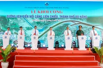 Sáng nay (8/9), UBND TP Đà Nẵng đã tổ chức lễ khởi công công trình đường ven biển nối cảng Liên Chiểu, TP Đà Nẵng.