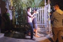 Lê Phú Cao - đối tượng gây ra vụ cướp ngân hàng ở Đà Nẵng vào trưa ngày 20/4 bị bắt tại nơi tạm trú vào đêm 21/4.