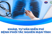 Bệnh viện Bạch Mai tổ chức khám, tư vấn miễn phí bệnh phổi tắc nghẽn mạn tính cho người dân