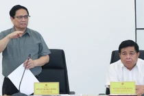 Thủ tướng Phạm Minh Chính nêu rõ, thời gian tới, cần tiếp tục hoàn thiện hệ thống cơ sở vật chất, hạ tầng, kiện toàn bộ máy, tổ chức của Trung tâm Đổi mới sáng tạo Quốc gia - Ảnh: VGP/Nhật Bắc