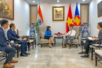 Lãnh đạo Sở Du lịch TP Đà Nẵng hội đàm cùng Đại sứ Việt Nam tại Ấn Độ trong chương trình xúc tiến du lịch trực tiếp tại thị trường Ấn Độ.