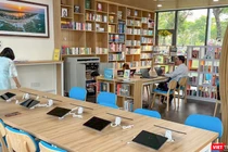 Một góc Thư viện số cộng đồng TP Tam Kỳ (Quảng Nam)