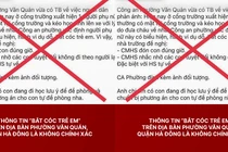 Công an Hà Nội khẳng định thông tin "bắt cóc trẻ em" ở Văn Quán, Hà Đông là tin giả