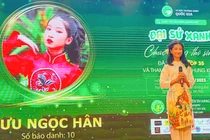 Thí sinh tại cuộc thi Tìm kiếm gương mặt “Đại sứ Xanh”