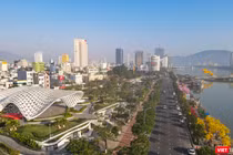 Một góc giao thông TP Đà Nẵng