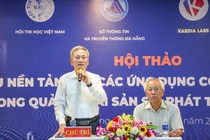 Ông Nguyễn Quang Thanh - Giám đốc Sở TT&TT TP Đà Nẵng - chủ trì hội thảo