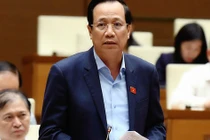 Bộ trưởng Đào Ngọc Dung: Quốc hội nên cho phép thí điểm trao quyền trọn gói cho cấp huyện được chủ động quyết định điều chỉnh cơ cấu nguồn vốn từ các chương trình MTQG - Ảnh: VGP