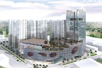 Phối cảnh dự án VinaSquare tại số 152 Trần Phú, Quận 5, Tp. HCM. (Ảnh: VNL)