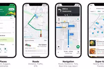 Dữ liệu bản đồ đóng góp từ cộng đồng thông qua ứng dụng.