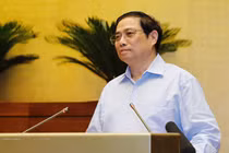 Thủ tướng: Nhiều điểm mới trong chủ trương của Đảng để phát huy tối đa nguồn lực đất đai, chống tham nhũng, tiêu cực - Ảnh: Quochoi.vn.