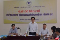 Ông Nguyễn Quyết Chiến - Tổng Thư ký VUSTA: Việc xét chọn các trí thức tiêu biểu được thực hiện chặt chẽ, đúng quy định, bảo đảm các tiêu chí xét chọn.
