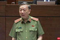 Bộ trưởng Bộ Công an Tô Lâm nói về việc xử lý tội phạm liên quan tín dụng đen.