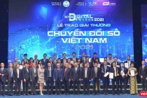 Kỳ năm 2021, Giải thưởng Chuyển đổi số Việt Nam vinh danh 53 tổ chức, cá nhân chuyển đổi số xuất sắc.