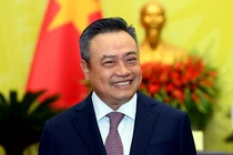 Chủ tịch UBND TP Hà Nội Trần Sỹ Thanh.