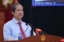 Bộ trưởng Nguyễn Kim Sơn phát biểu: Nếu không có đội ngũ nhà giáo giàu khát vọng thì chúng ta sẽ khó được lớp học sinh giàu khát vọng