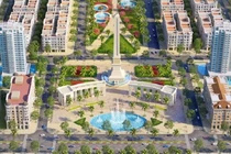 Điểm nhấn của dự án là tòa dịch vụ thương mại cao 9 tầng, khu nhà ở xã hội cao 11 tầng và khu nhà ở liền kề. Ảnh minh họa.