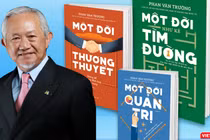 Bộ sách "Kết tinh một đời" của GS Phan Văn Trường ra mắt đúng ngày Nhà giáo Việt Nam 20/11