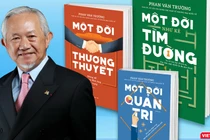 Bộ sách "Kết tinh một đời" của GS Phan Văn Trường ra mắt đúng ngày Nhà giáo Việt Nam 20/11