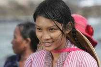 Cảnh trong phim "Đảo khát", phim truyền hình 20 tập dựa theo truyện ngắn "Thương quá rau răm" của Nguyễn Ngọc Tư 