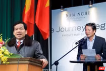 Ít người biết đến sự đồng hành giữa “soái” Võ Văn Hồng (trái) và đại gia Hà Văn An.