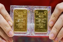 Các nhà vàng giữ nguyên mức giá niêm yết vàng miếng so với hôm qua. Ảnh minh hoạ.