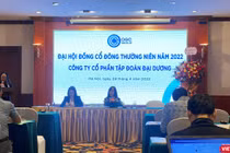 Tân Chủ tịch HĐQT Lê Thị Việt Nga làm chủ tọa Đại hội đồng cổ đông thường niên năm 2022 của CTCP Tập đoàn Đại Dương (Mã CK: OGC)