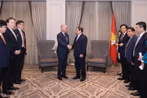 Thủ tướng Phạm Minh Chính tiếp ông Chip Kaye, Tổng giám đốc Warburg Pincus (Ảnh: VGP)