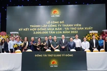 Ngân hàng cam kết đồng tài trợ 12.000 tỉ đồng cho đơn hàng sản xuất 2 triệu tấn lúa trong năm 2022 của Lộc Trời