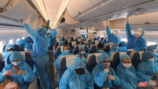 Việt Nam mở lại các chuyến bay quốc tế từ ngày 15/9. Ảnh: VNA cung cấp 