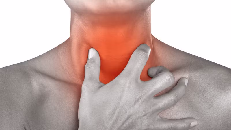 Sưng cổ, nuốt đau, tưởng bệnh cảm thông thường hóa ra là ổ áp xe khổng lồ. Ảnh minh họa: Internet