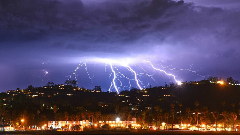 Trong vòng 10 ngày qua, Ấn Độ đã có hàng trăm người chết do sét đánh. Ảnh: A.P