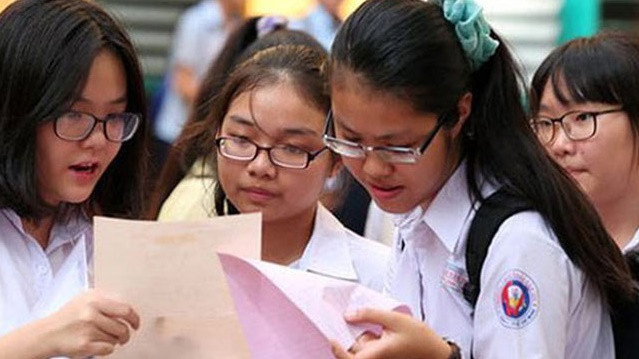 Thi tuyển sinh vào lớp 10. Ảnh: Internet