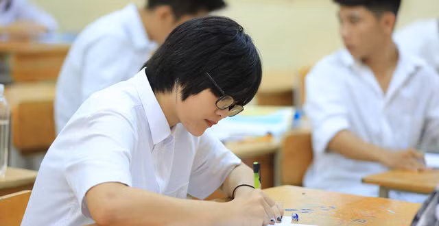 Thi tốt nghiệp THPT. Ảnh: Internet