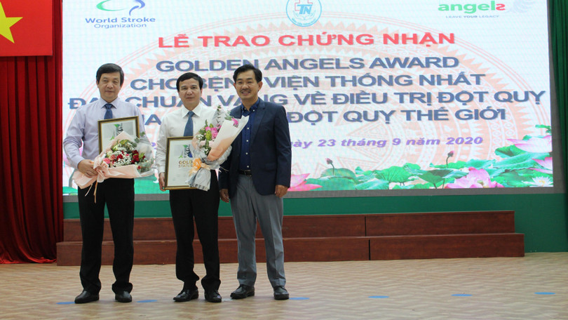 Bệnh viện Thống nhất đạt chứng nhận tiêu chuẩn vàng của Hội Đột quỵ Thế giới (WSO). Ảnh: BVCC