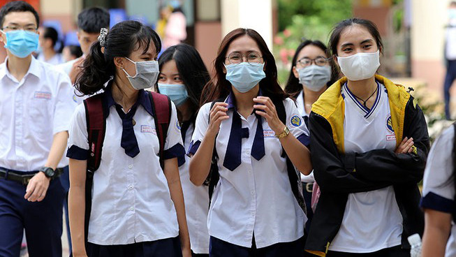 Thí sinh sau khi tham dự kỳ thi tốt nghiệp THPT 2020. Ảnh minh họa: Internet