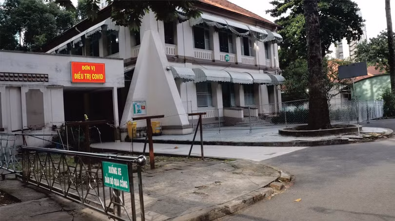 Đơn vị điều trị COVID-19 cho trẻ em tại BV Nhi đồng 2 (TP.HCM). Ảnh: BVNĐ2 cung cấp