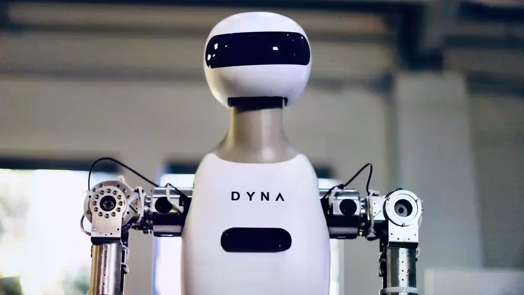 Một robot Dyna được vận hành bởi mô hình robot của công ty. Ảnh: Dyna Robotics.