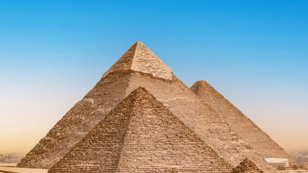 Đại kim tự tháp Giza ở Ai Cập. Ảnh: Getty.