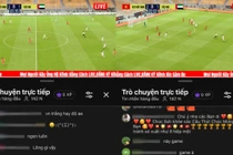 Hình ảnh game giả lập trận U23 Việt Nam – U23 UAE trên YouTube thu hút 140.000 người xem